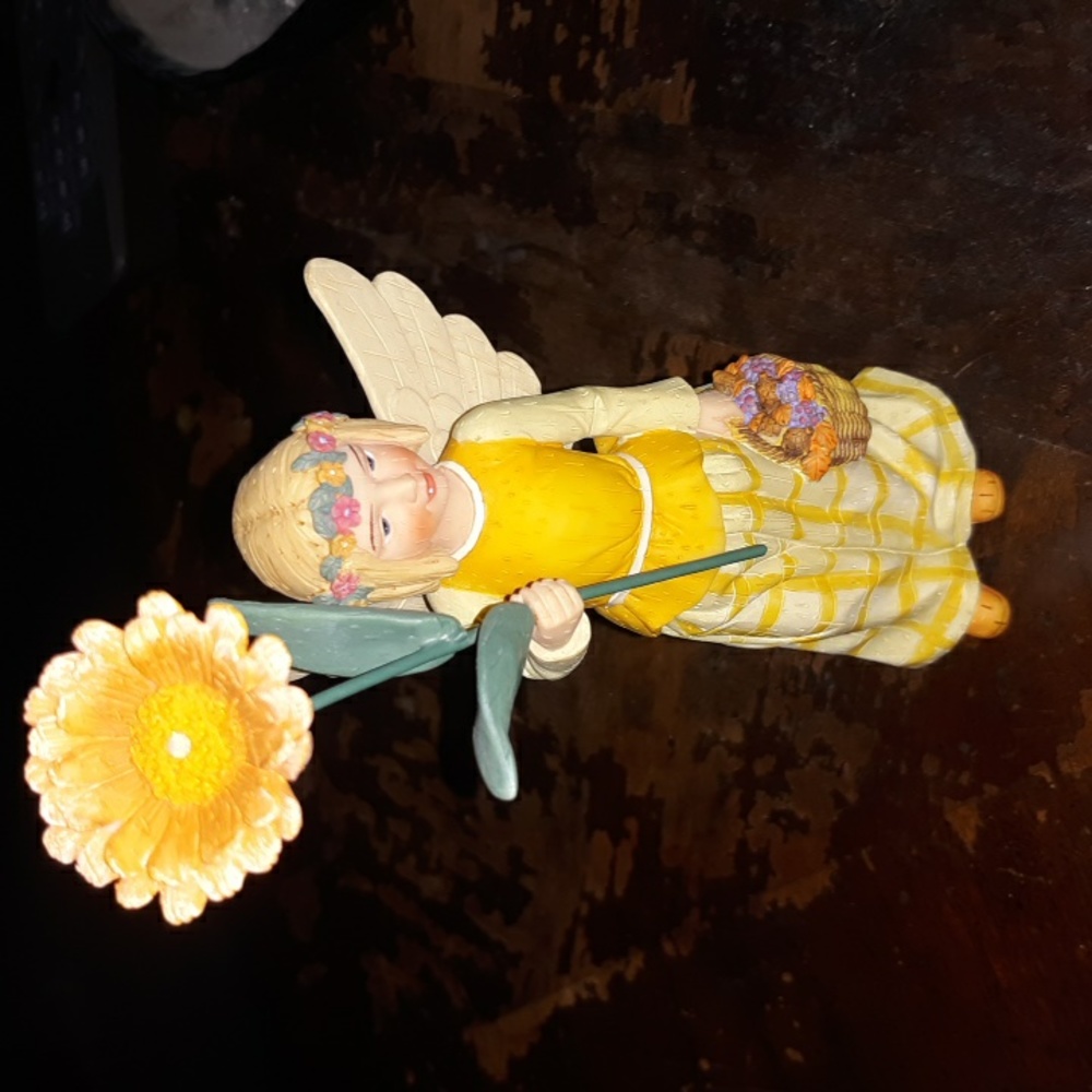 NIB  Wildflower Angel's..Calandulas for October Angel
